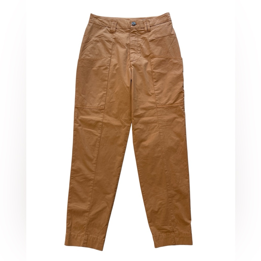 Mason’s Highwaist Straight Leg Cargo Paperbag Pants